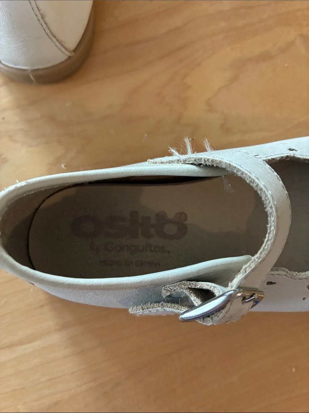 Leather soft dress shoes size 6 toddler